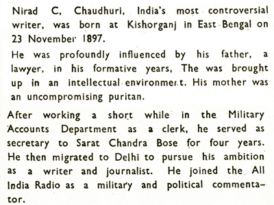 N.C.Chaudhuri 